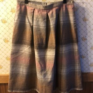 Vintage Wool Blend Skirt. Made in USA